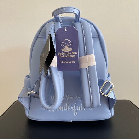 NWT Little Mermaid Loungefly Exclusive Backpack - Picture 4 of 8